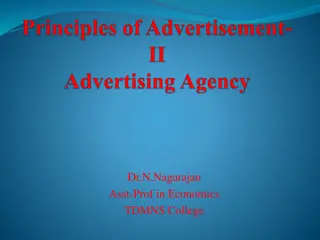 Role of Advertising Agencies in Marketing and Promotion