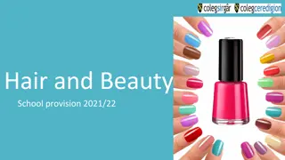 Hair and Beauty School Provision 2021/22 Overview