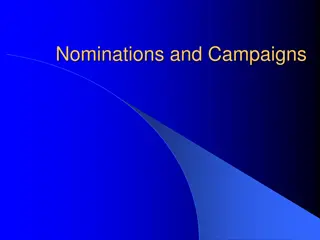 Nominations and Campaigns in the Political Process