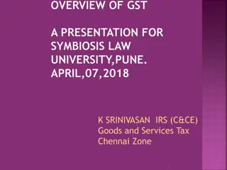 Key Features of GST Implementation