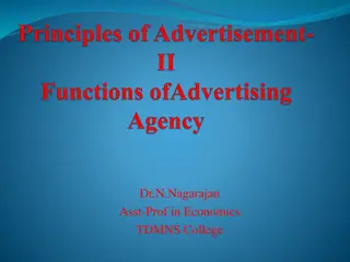 Functions of an Advertising Agency Explained in Detail
