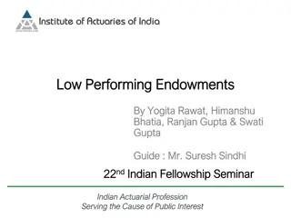 Factors Contributing to Underperformance of Endowments in Insurance Industry