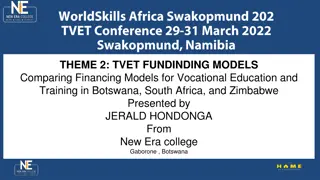Comparing TVET Funding Models in Botswana, South Africa & Zimbabwe