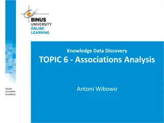 Frequent Pattern Analysis in Data Mining