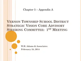 Strategic Visioning Process for Vernon Township School District