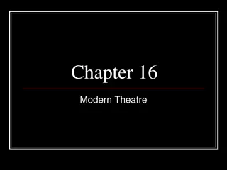 Modern Theatre: Realism, Playwrighting, Design, Acting