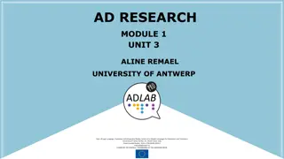 AD Research and Its Link with Industry and Practice