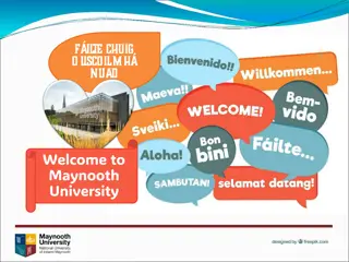 Guide to University Life at Maynooth University