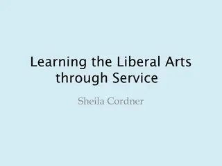 Service Learning in Liberal Arts: Embracing Community Engagement
