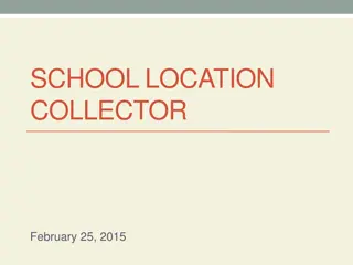 Mobile School Location Collector for GPS Data Collection