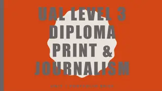 Introduction to Creative Media Production and Skills
