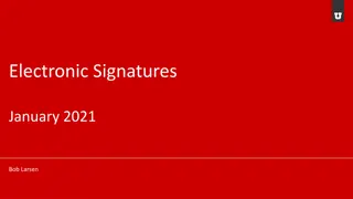 Electronic Signatures: Revolutionizing Document Handling