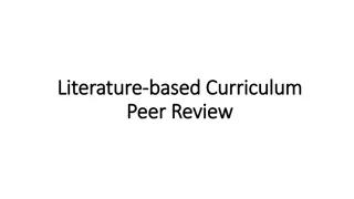 Enhancing STEM Education Through Literature-Based Curriculum and Peer Review