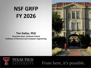 NSF Graduate Research Fellowship Program 2026 - Funding Opportunity for Science & Engineering Students