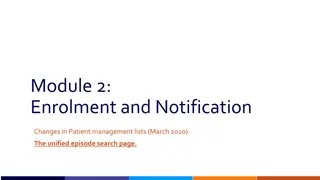 Improved Patient Management Interface for Efficient Access - Unified Search Page