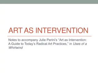 The Power of Radical Art Practices in Today's Society