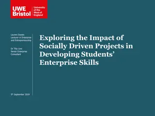 Exploring Impact of Socially-Driven Projects on Students' Enterprise Skills