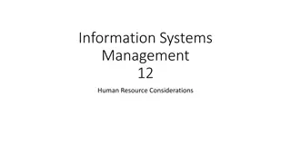 Insights into Information Systems Management and IT Workforce Trends