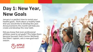 Developing Healthy Goals with SMART Objectives in the New Year