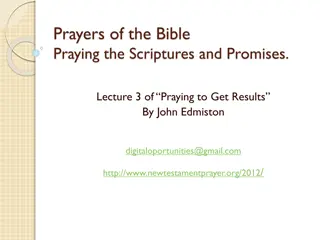 Unlocking the Power of Biblical Promises through Prayer