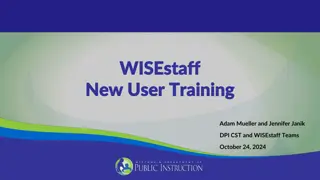 WISEstaff: Data Collection and Reporting in Public Schools