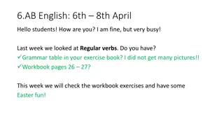 English Grammar and Easter Fun for Students