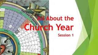 Church Year: Seasons, Colors, and Traditions