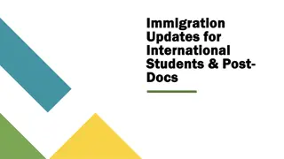 Important Immigration Updates and Guidelines for International Students