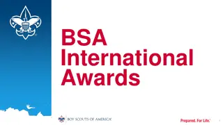 International Awards and Scouter's Leadership