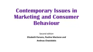 Marketing Changes & Consumer Behavior Trends