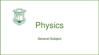Explore Physics: Subjects, FAQs, and Specializations