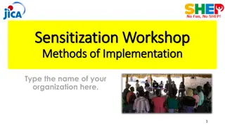 Sensitization Workshop Implementation Strategies for Agricultural Development