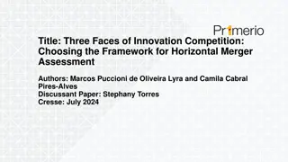 Innovation Competition in Horizontal Mergers: A New Framework