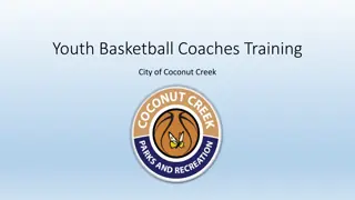 Youth Basketball Coaches Training in Coconut Creek