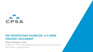 Effective Sales Prospecting Strategy for Boosting Team Performance