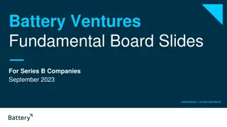 Ventures Board Slides Series B Companies Analysis