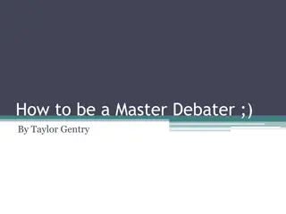 Master Debater Guide: Techniques, Tips, and Strategies for Successful Debating