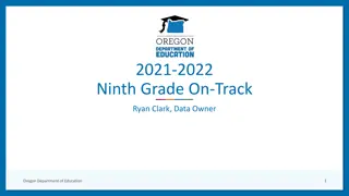 Ninth Grade On-Track Data Collection and Requirements