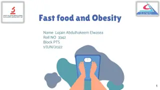 Fast Food and Obesity