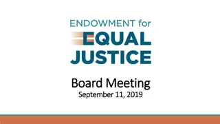 Board Meeting and Fundraising Update Highlights