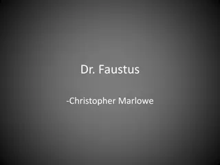 Christopher Marlowe and the Tragic Tale of Dr. Faustus