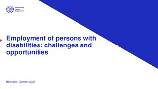 Empowering Employment of Persons with Disabilities: Challenges and Opportunities
