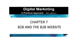 B2B Marketing Strategies and Websites