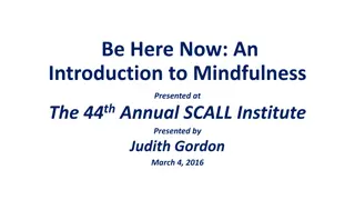 Introduction to Mindfulness and Stress Management Techniques