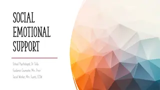School Social Emotional Support Services for Oak Park Students