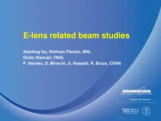Studies on Hollow E-lens Operation and Beam Halo Removal