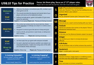 Soccer Practice Tips for U9 & U10 Players