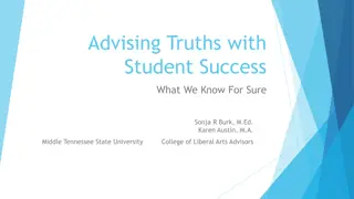Establishing Student Relationships in Academic Advising