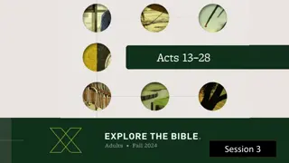 Believers Proclaiming the Living God: Acts 14 Insights