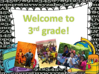 3rd Grade Team and Schedule Information for Students and Parents